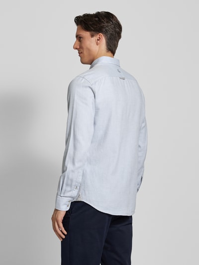 Colours & Sons Regular fit vrijetijdsoverhemd met button-downkraag Lichtblauw - 5