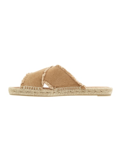 Castañer Pantolette aus Textil Modell 'Palmera' Camel 4