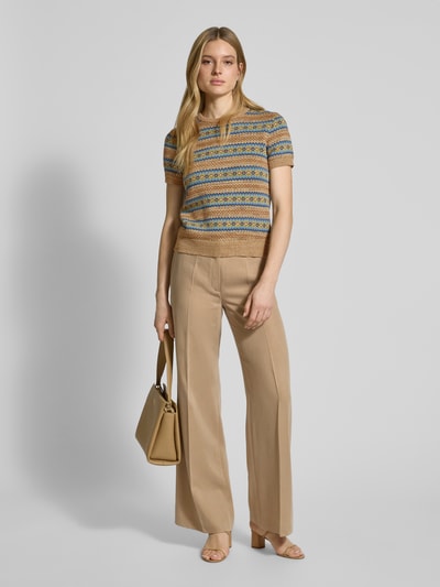 Lauren Ralph Lauren Pullover in kurzärmeligem Design Camel 1