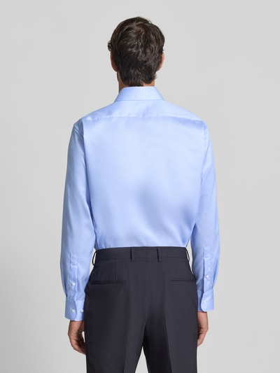 Christian Berg Men Regular Fit Business Hemd in Two Ply Premiumqualität Bleu 5