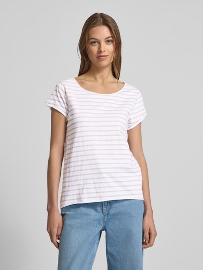 Christian Berg Woman T-Shirt mit Kappärmeln Mud 4