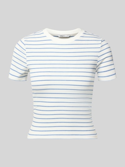 ONLY Regular Fit T-Shirt mit Viskose-Anteil Modell 'LUPE' Weiss 2