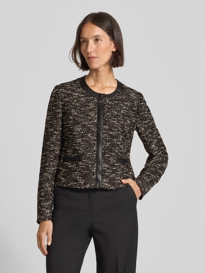 Betty Barclay Blazer in Bouclé-Optik Dunkelbraun 4