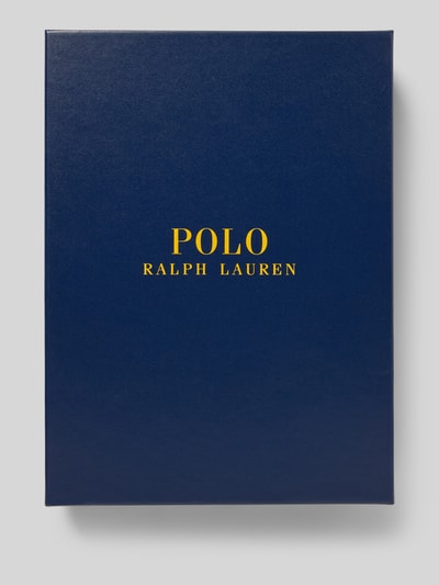Polo Ralph Lauren Underwear Regular Fit Pyjama aus reiner Baumwolle Hellblau 4