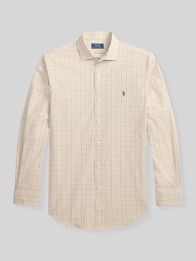 Polo Ralph Lauren Regular Fit Freizeithemd aus Baumwoll-Mix mit Logo-Stitching Beige 2