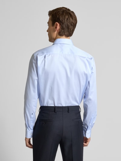 SEIDENSTICKER REGULAR FIT Koszula biznesowa o kroju regular fit z listwą guzikową Błękitny 5