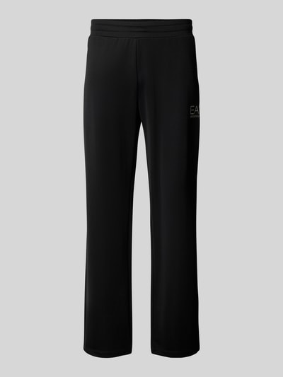 EA7 Emporio Armani Sweatpants mit elastischem Bund Black 2