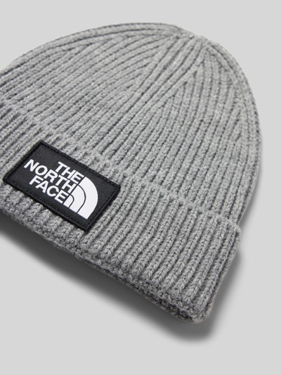 The North Face Beanie in Ripp-Optik Mittelgrau 2