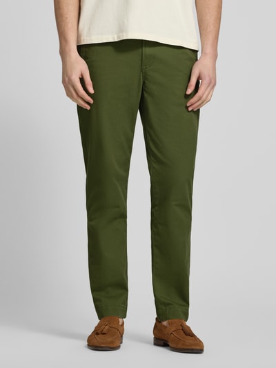 Polo Ralph Lauren Straight Fit Chino aus Baumwoll-Mix Oliv 4