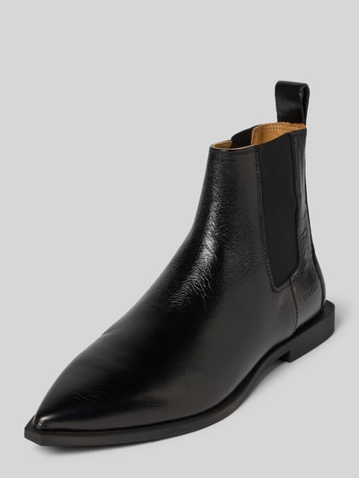 Copenhagen Laarsjes van leer met elastische inzetten, model 'CPH 410' Zwart - 1