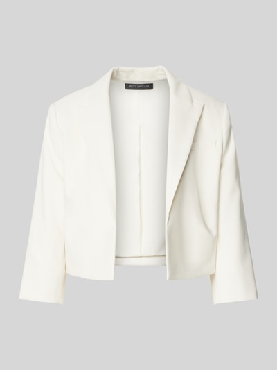 Betty Barclay Cropped Blazer mit Brustleistentasche Offwhite 1