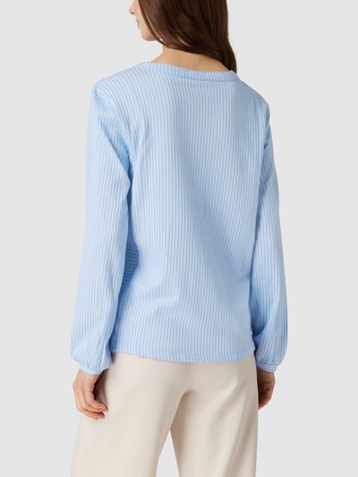 Tom Tailor Longsleeve mit Streifenmuster Hellblau 5