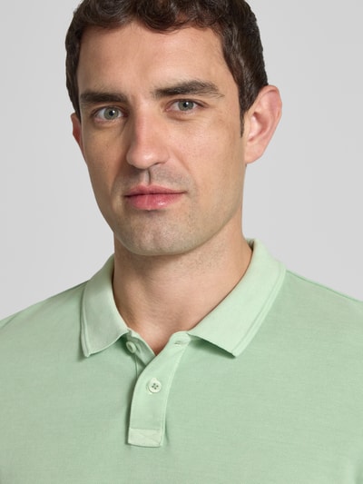 Tom Tailor Denim Regular Fit Poloshirt aus reiner Baumwolle Mint 3