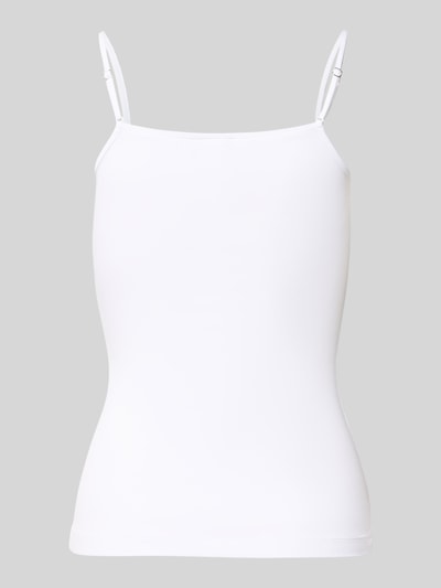 Hanro Top met bandjes en ronde hals Wit - 3