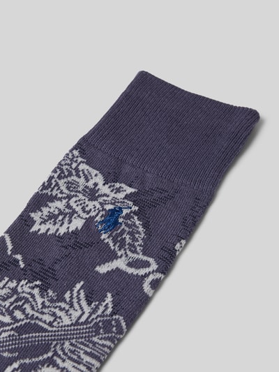 Polo Ralph Lauren Underwear Sokken met motiefprint, model 'PLYNSN' Marineblauw - 2