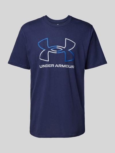 Under Armour T Shirt mit Rundhalsausschnitt Modell FOUNDATION marine online kaufen