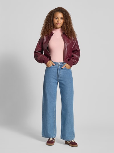 LeGer by Lena Gercke Shirt met lange mouwen en opstaande kraag, model 'Franka' Rosé - 1