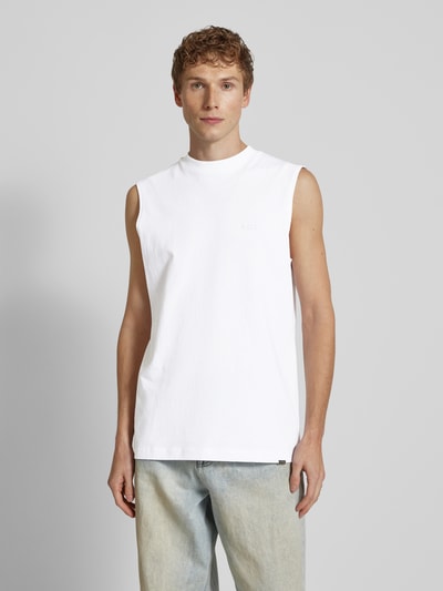 Balr. Oversized Tanktop mit Label-Stitching Weiss 4