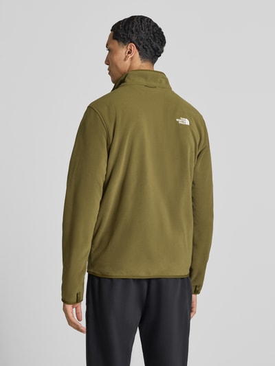 The North Face Kurtka z polaru z zamkiem błyskawicznym model 'GLACI' Oliwkowy 5