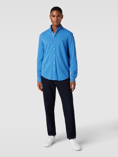 Polo Ralph Lauren Regular fit vrijetijdsoverhemd met button-downkraag Bleu - 1