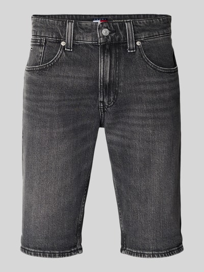 Tommy Jeans Szorty jeansowe o kroju regular fit z mieszanki bawełny Czarny 2
