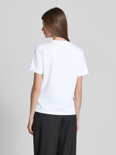 Vila T-shirt met motiefprint, model 'NORA' Offwhite - 5