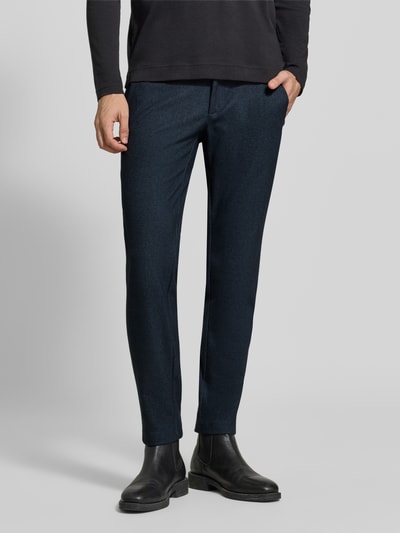 Brax Tapered Fit Jogpants mit Viskose-Anteil Modell 'Phil KBE' Marine 4