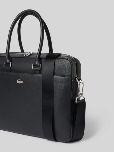 Lacoste Laptoptasche mit Logo-Detail Black 2
