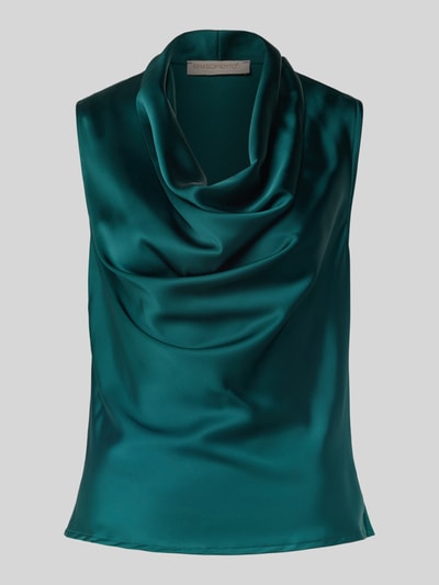 Rinascimento Regular fit blouse met watervalhals Groen - 2