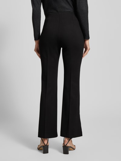 comma Broek van viscosemix met elastische band, model 'PROTECT' Zwart - 5