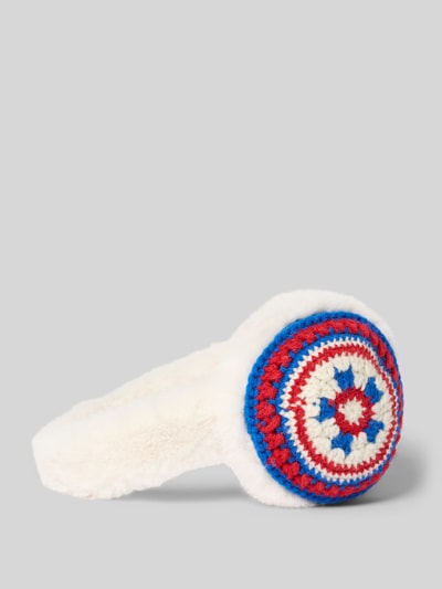 Barts Ohrenwärmer mit Kunstfellbesatz Modell 'Crochetti' Blau 3