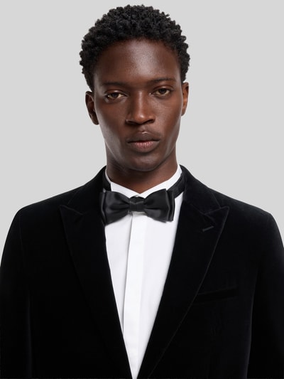 HUGO Slim Fit Smoking mit Samtstruktur Black 3