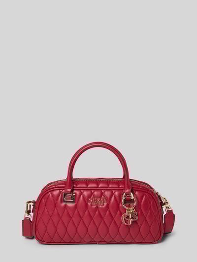 Guess Satchel Bag mit Tragehenkel Modell 'VALLA' Rot 2