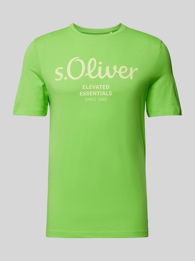 s.Oliver RED LABEL T-Shirt mit Rundhalsausschnitt Apfel 2