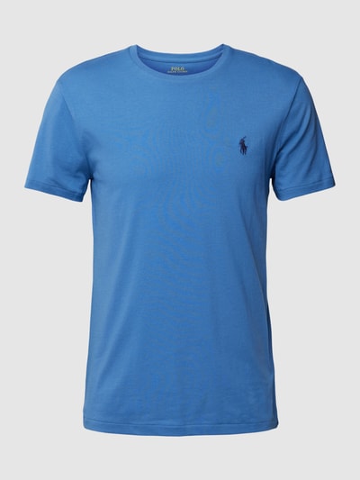 Polo Ralph Lauren T-Shirt in Melange-Optik Rauchblau 2