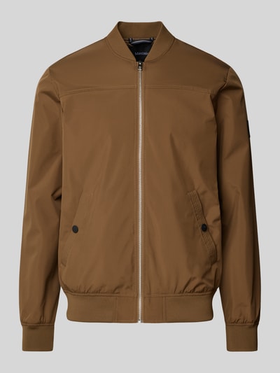 Matinique Regular Fit Blouson mit Reißverschluss Modell 'CLAY' Hellbraun 1