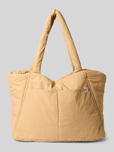 MSCH Copenhagen Shopper met labeldetail, model 'SIRIA SASJA' Beige - 2