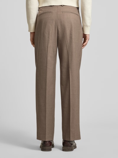 SELECTED HOMME Wijde broek van wolmix, model '220-LOOSE OTTO LANO PL' Zand - 5