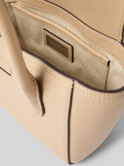 Lauren Ralph Lauren Handtasche aus Rindsleder mit Tragehenkeln Sand 5