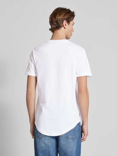 Calvin Klein Jeans T-Shirt mit Label-Patch Weiss 5