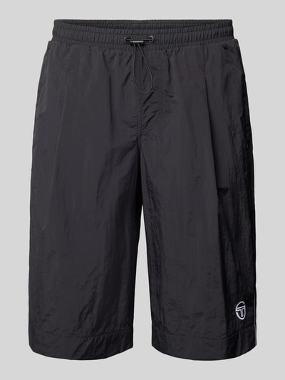 SERGIO TACCHINI Regular Fit Shorts mit Bundfalten Modell 'ISPICA' Black 2