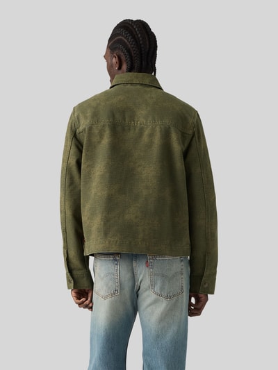 Levi's® Bomberjacke mit Brustleistentasche Modell 'CRISTOBAL' Khaki 5