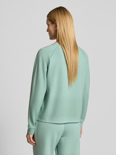 Christian Berg Woman Relaxed fit sweatshirt met stretch Mintgroen - 5