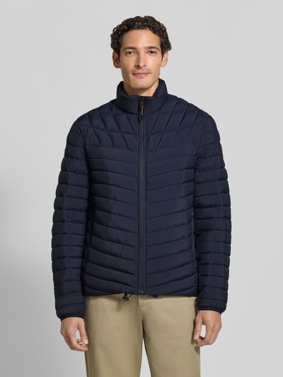 Napapijri Steppjacke mit Label-Patch Modell 'LAPAZ' Marine 4