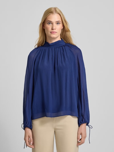 Herzensangelegenheit Blusenshirt mit Stehkragen Royal 4