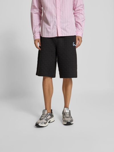 Kenzo Sweatshorts mit elastischem Bund Black 4