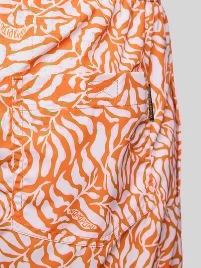 Napapijri Zwembroek met elastische band en tunnelkoord Oranje - 2