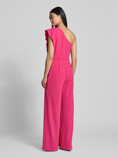 Adrianna Papell Jumpsuit mit One-Shoulder-Träger Pink 5