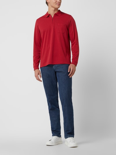 Eurex By Brax Regular fit jeans met stretch, model 'John' Blauw - 1