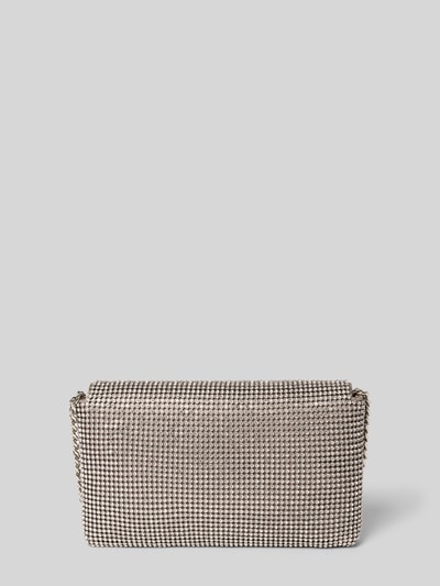 Guess Umhängetasche mit Strasssteinbesatz Modell 'ZALINA' Silber 4